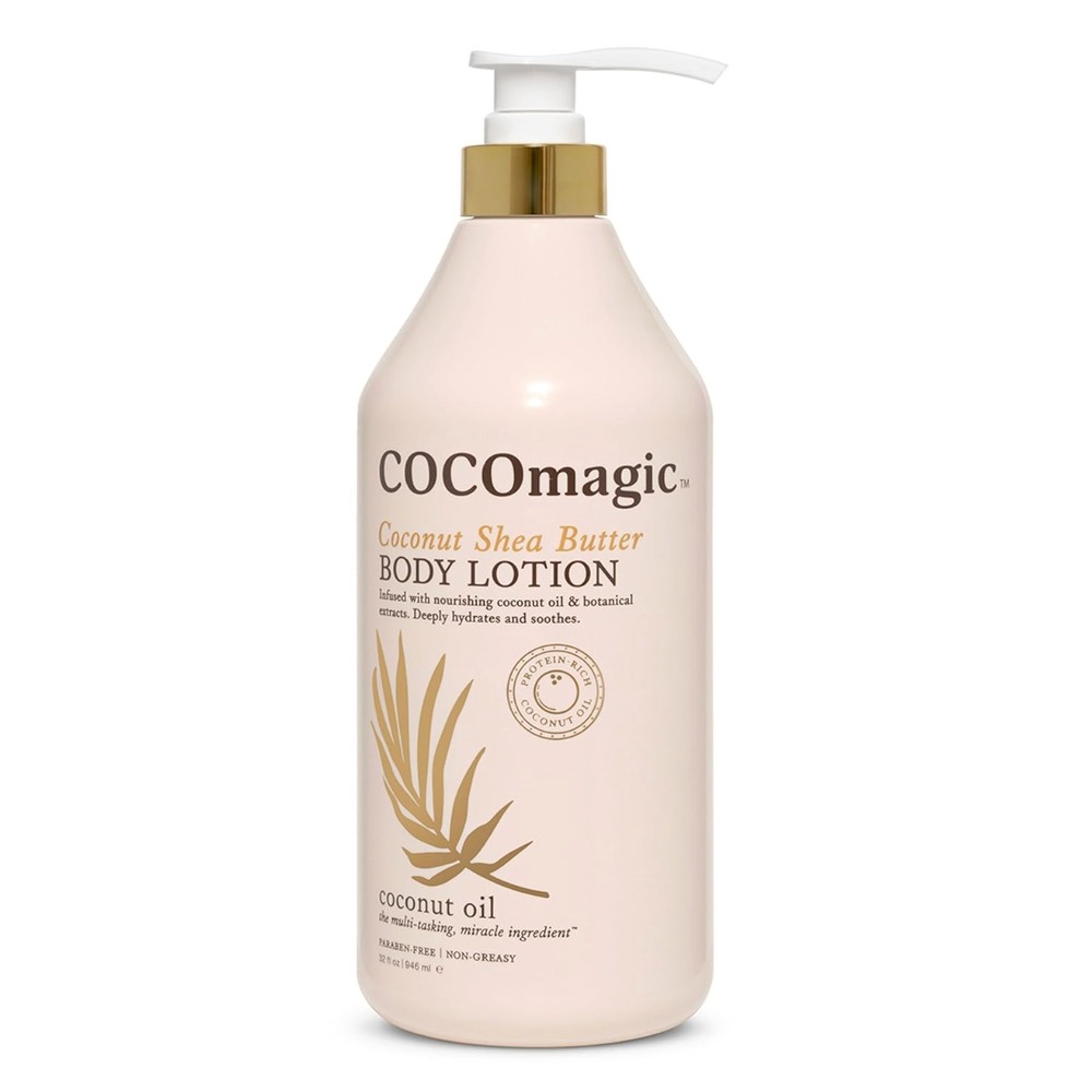 COCOmagic Coconut Shea Butter Protein-Rich Botanical Soothing BODY LOTION 946ml